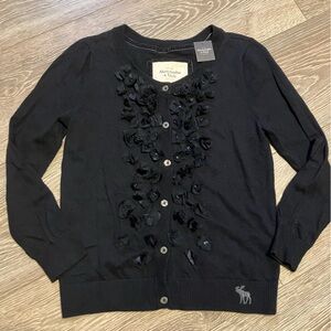 NWT ✨Y2K✨Abercrombie & Fitch Dark Navy Women's Cardigan Sweater
